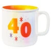 Hallmark 40 Mug, 16 Oz. 2 Hallmark 40 Mug, 16 Oz. -Hallmark 40 Ceramic Mug 1BID1069 01
