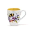 Demdaco Nectar Bumblebee Mug, 16 Oz. 2 Demdaco Nectar Bumblebee Mug, 16 Oz. -Hallmark BumblebeeFlowers on White Mug With Yellow Interior 1004610069 01