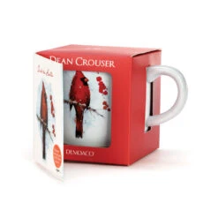 Cardinal And Holly Mug And Matching Card 8 Cardinal And Holly Mug And Matching Card -Hallmark Cardinal Mug on Holly Branch With Card 2020220253 03