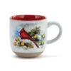 Cardinal On Snow Frosted Branch Mug And Matching Card 2 Cardinal On Snow Frosted Branch Mug And Matching Card -Hallmark Cardinal on Frosted Branch Mug With Card 2020220252 01