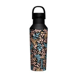 Corkcicle Radiant Garden Stainless Steel Sport Canteen, 20 Oz. -Hallmark Corkcicle Black Floral Insulated Water Bottle 2020PRG 03