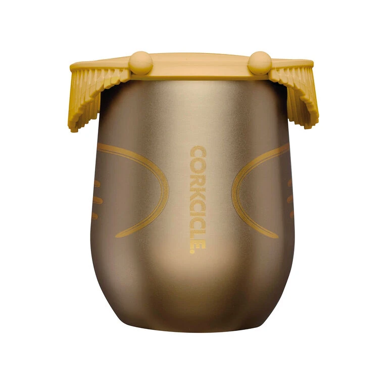 Corkcicle Harry Potter Golden Snitch Stemless Glass, 12 Oz. 2 Corkcicle Harry Potter Golden Snitch Stemless Glass, 12 Oz.