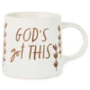Hallmark God's Got This Mug, 14 Oz. 1 Hallmark God's Got This Mug, 14 Oz. -Hallmark DaySpring Gods Got This Coffee Mug 1REL2041 01