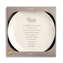 Demdaco Ceramic Giving Plate, 9.5" -Hallmark Demdaco Ceramic Giving Plate 1004100086 03