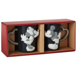 Hallmark Disney Mickey And Minnie Kissyface Mugs, Set Of 2 7 Hallmark Disney Mickey And Minnie Kissyface Mugs, Set Of 2 -Hallmark Disney Mickey and Minnie Kissyface Mug Set 1DYG2045 03
