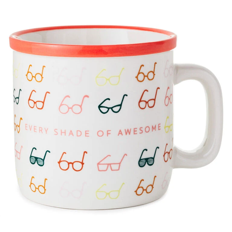 Hallmark Every Shade Of Awesome Ceramic Mug, 15 Oz. 3 Hallmark Every Shade Of Awesome Ceramic Mug, 15 Oz.