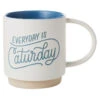 Hallmark Everyday Is Caturday Mug, 16 Oz. 1 Hallmark Everyday Is Caturday Mug, 16 Oz. -Hallmark Everyday Is Caturday Ceramic Mug 1MUG3549 01