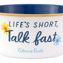 Hallmark Gilmore Girls Life's Short, Talk Fast Popcorn Bowl 8 Hallmark Gilmore Girls Life's Short, Talk Fast Popcorn Bowl -Hallmark Gilmore Girls Lifes Short Talk Fast Popcorn Bowl 1PCL1010 03