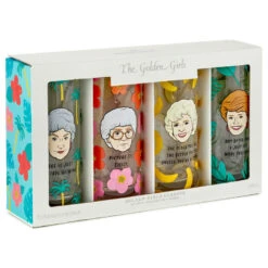 Hallmark The Golden Girls Glasses, Set Of 4 8 Hallmark The Golden Girls Glasses, Set Of 4 -Hallmark Golden Girls Drinking Glasses Set of 4 1GOL1049 03