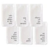 Good Manners White Cloth Napkins, Set Of 6 1 Good Manners White Cloth Napkins, Set Of 6 -Hallmark Good Manners White Cloth Napkins G2644 01
