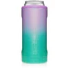 BruMate Glitter Mermaid Stainless Steel Skinny Can Cooler, 12 Oz. 1 BruMate Glitter Mermaid Stainless Steel Skinny Can Cooler, 12 Oz. -Hallmark Green and Purple Slim Can Cooler HS12GLTQ 01