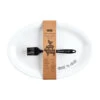 Mud Pie BBQ Serving Platter & Silicone Brush, Set Of 2 -Hallmark Grill n Chill Serving Platter Silicone Brush Set 40700566 01