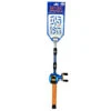 Gibson Bait Cast Fishing Pole BBQ Spatula 2 Gibson Bait Cast Fishing Pole BBQ Spatula -Hallmark Grilling Spatula With Cutout Fish Designs and Reel 22289F 01