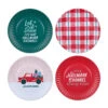 Hallmark Channel Appetizer Plates, Set Of 4 1 Hallmark Channel Appetizer Plates, Set Of 4 -Hallmark Hallmark Channel Assorted Ceramic Appetizer Plates 1XKT3528 01