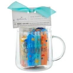 Hallmark -Hallmark Its Time to Celebrate You Glass Mug Gift Set 1BIR1269 02