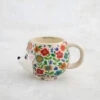 Natural Life Floral Hedgehog Sculpted Folk Mug, 16 Oz. 1 Natural Life Floral Hedgehog Sculpted Folk Mug, 16 Oz. -Hallmark Natural Life Floral Hedgehog Sculpted Mug MUG404 01