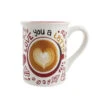 Our Name Is Mud Love You A Latte Mug, 16 Oz. 2 Our Name Is Mud Love You A Latte Mug, 16 Oz. -Hallmark Our Name Is Mud Love You a Latte Red and White Mug 6012089 01