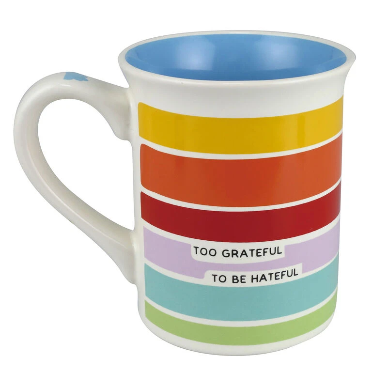 Our Name Is Mud Too Blessed Rainbow Mug, 16 Oz. 4 Our Name Is Mud Too Blessed Rainbow Mug, 16 Oz. - Image 2