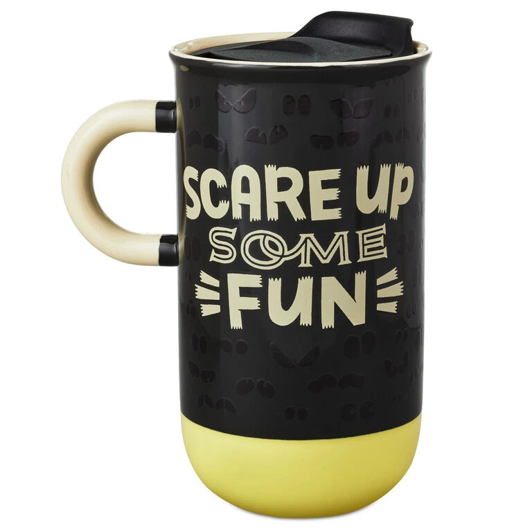 Hallmark Peanuts® Scared Snoopy Color-Changing Halloween Mug, 21 Oz. 3 Hallmark Peanuts® Scared Snoopy Color-Changing Halloween Mug, 21 Oz.