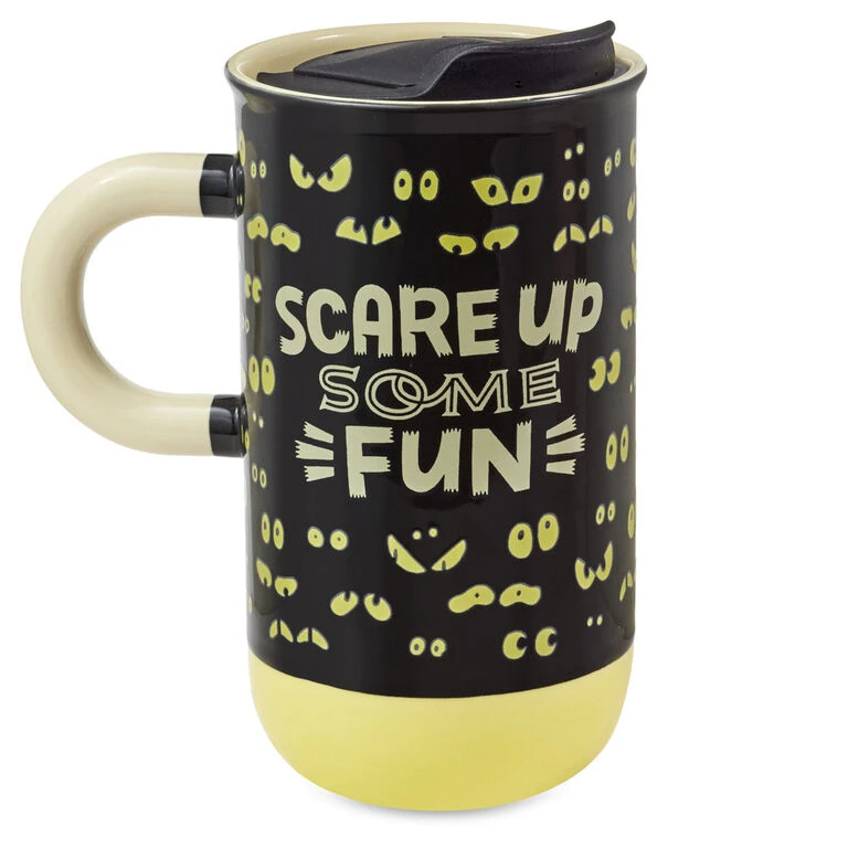 Hallmark Peanuts® Scared Snoopy Color-Changing Halloween Mug, 21 Oz. 5 Hallmark Peanuts® Scared Snoopy Color-Changing Halloween Mug, 21 Oz. - Image 3