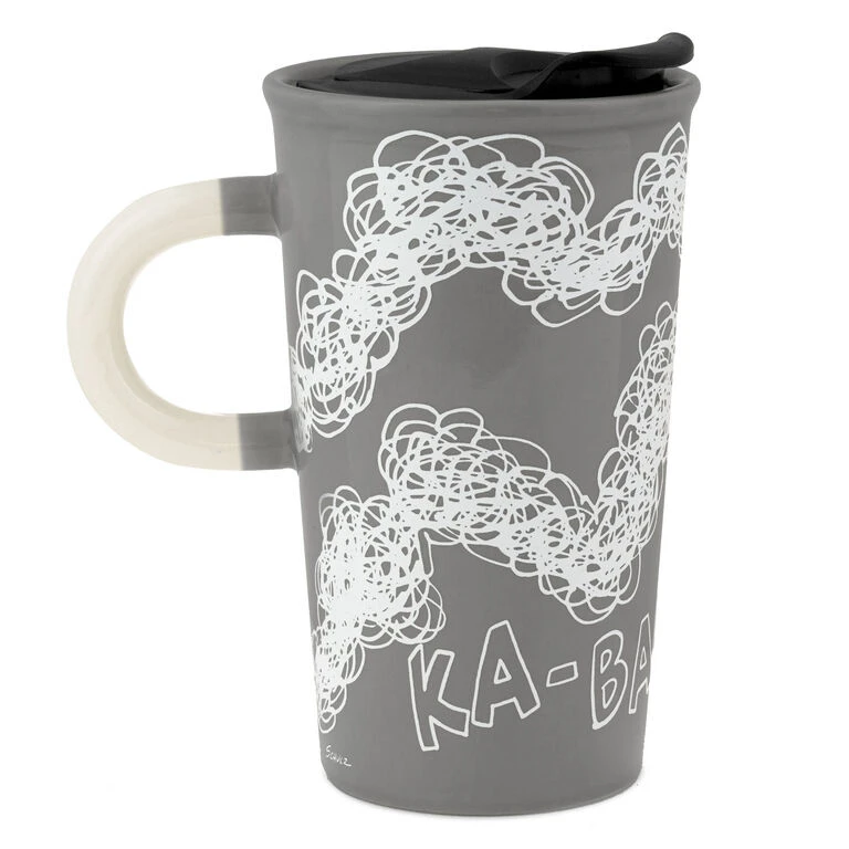 Hallmark Peanuts® Flying Ace Snoopy Color Changing Travel Mug, 16 Oz. 4 Hallmark Peanuts® Flying Ace Snoopy Color Changing Travel Mug, 16 Oz. - Image 2