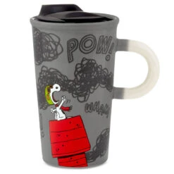 Hallmark Peanuts® Flying Ace Snoopy Color Changing Travel Mug, 16 Oz. 9 Hallmark Peanuts® Flying Ace Snoopy Color Changing Travel Mug, 16 Oz. -Hallmark Peanuts Snoopy Flying Ace Color Change Travel Mug 1PAJ3528 04