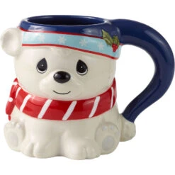 Precious Moments Bear-y Christmas To You Mug, 14 Oz.