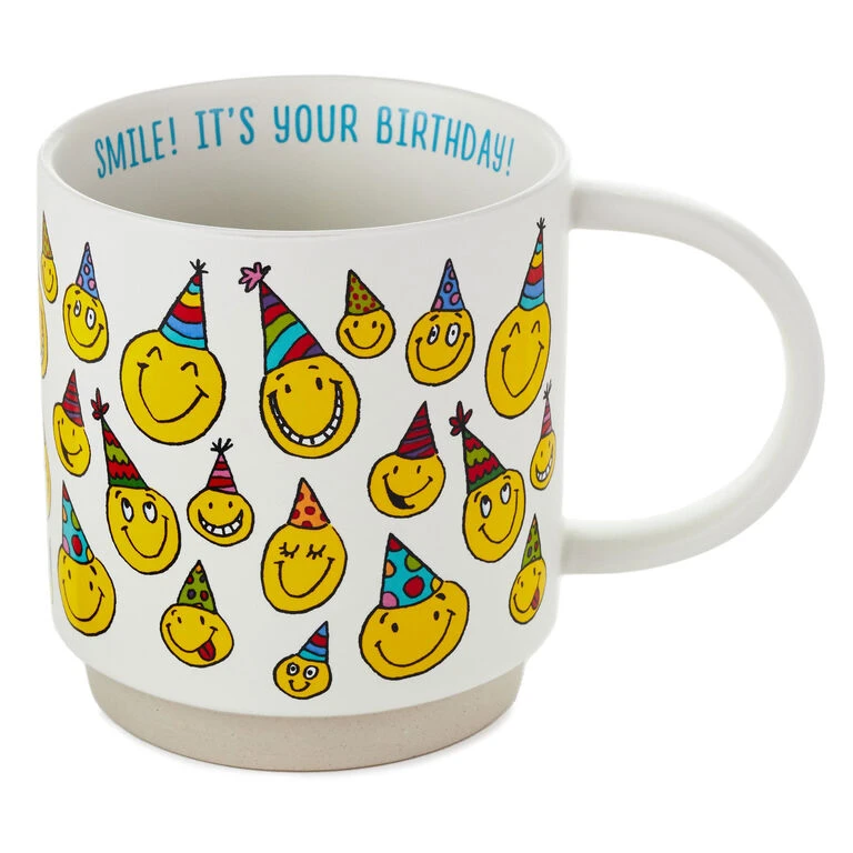 Hallmark Smile It's Your Birthday Mug, 16 Oz. 3 Hallmark Smile It's Your Birthday Mug, 16 Oz.