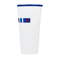 Corkcicle Star Wars R2-D2 Stainless Steel Tumbler, 16 Oz. 7 Corkcicle Star Wars R2-D2 Stainless Steel Tumbler, 16 Oz. -Hallmark Star Wars R2D2 Stainless Steel Insulated Cup DIS2116SWR2D2 03