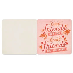 Hallmark Stop And Smell The Rosé: 20 Coasters Celebrating Friends (And Wine) Book 9 Hallmark Stop And Smell The Rosé: 20 Coasters Celebrating Friends (And Wine) Book -Hallmark Stop and Smell the Ros Book With Coasters 1BOK1574 04