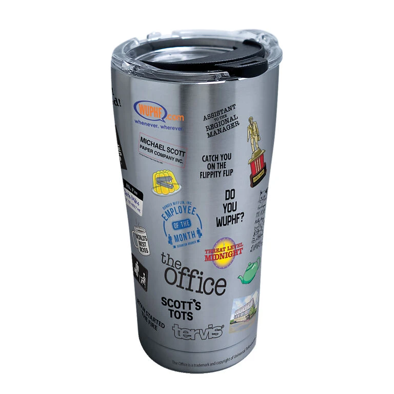 Tervis The Office Collage Stainless Steel Tumbler, 20 Oz. 3 Tervis The Office Collage Stainless Steel Tumbler, 20 Oz.