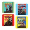 Star Wars: The Mandalorian Comic Book Cover Coasters, Set Of 4 2 Star Wars: The Mandalorian Comic Book Cover Coasters, Set Of 4 -Hallmark The Mandalorian Coaster Set 17446 01