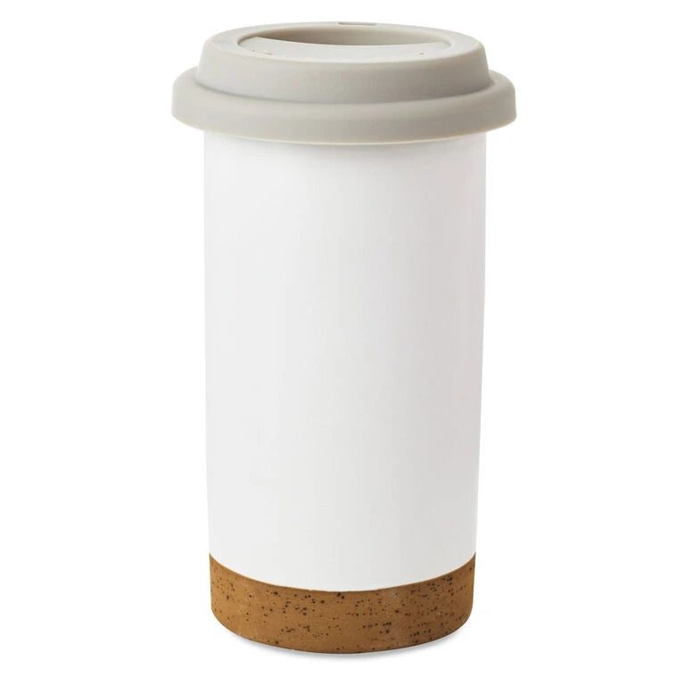 Hallmark These Hands Hold My Heart Ceramic Travel Mug, 12.5 Oz. 5 Hallmark These Hands Hold My Heart Ceramic Travel Mug, 12.5 Oz. - Image 3