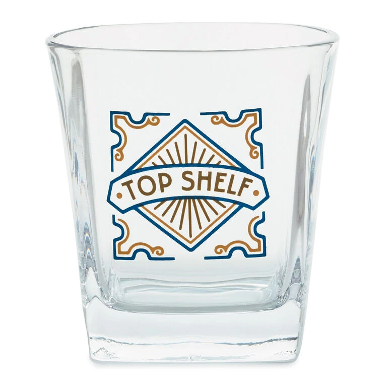Hallmark Top Shelf Lowball Glass, 15 Oz. 3 Hallmark Top Shelf Lowball Glass, 15 Oz.