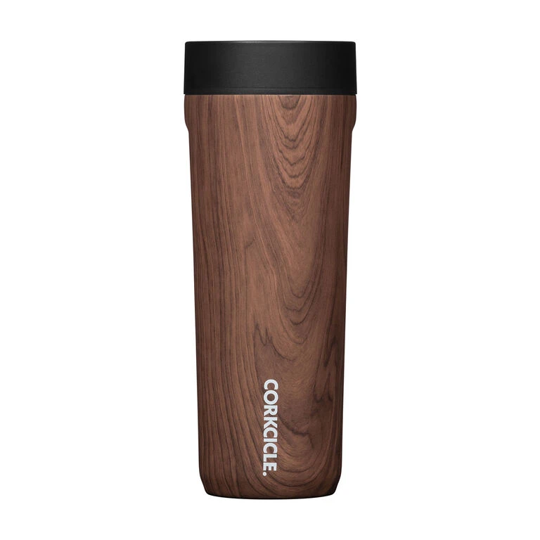 Corkcicle Walnut Wood Stainless Steel Commuter Cup, 17 Oz. 3 Corkcicle Walnut Wood Stainless Steel Commuter Cup, 17 Oz.