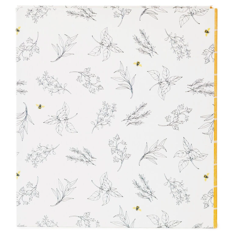 Hallmark Yellow Honeycomb Recipe Organizer Book 6 Hallmark Yellow Honeycomb Recipe Organizer Book - Image 4