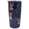E&S Pets Yorkshire Terrier Stainless Steel Tumbler, 20 Oz. 2 E&S Pets Yorkshire Terrier Stainless Steel Tumbler, 20 Oz. -Hallmark Yorkies on Black Stainless Steel Tumbler 11546 01